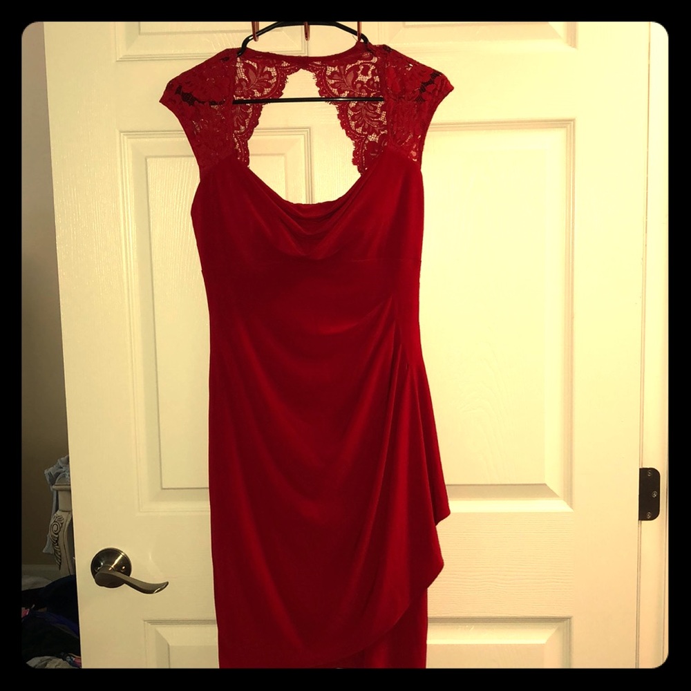 Beautiful, red dress